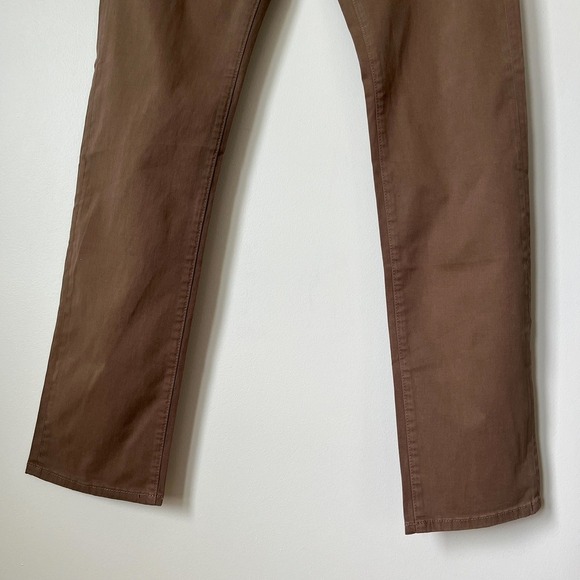 NWT Liverpool The Relaxed Straight Brown Pant Jean Mens 31x34 Casual Fall Preppy - Picture 8 of 11